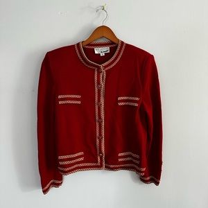 Beautiful vintage St. John cardigan in EUC